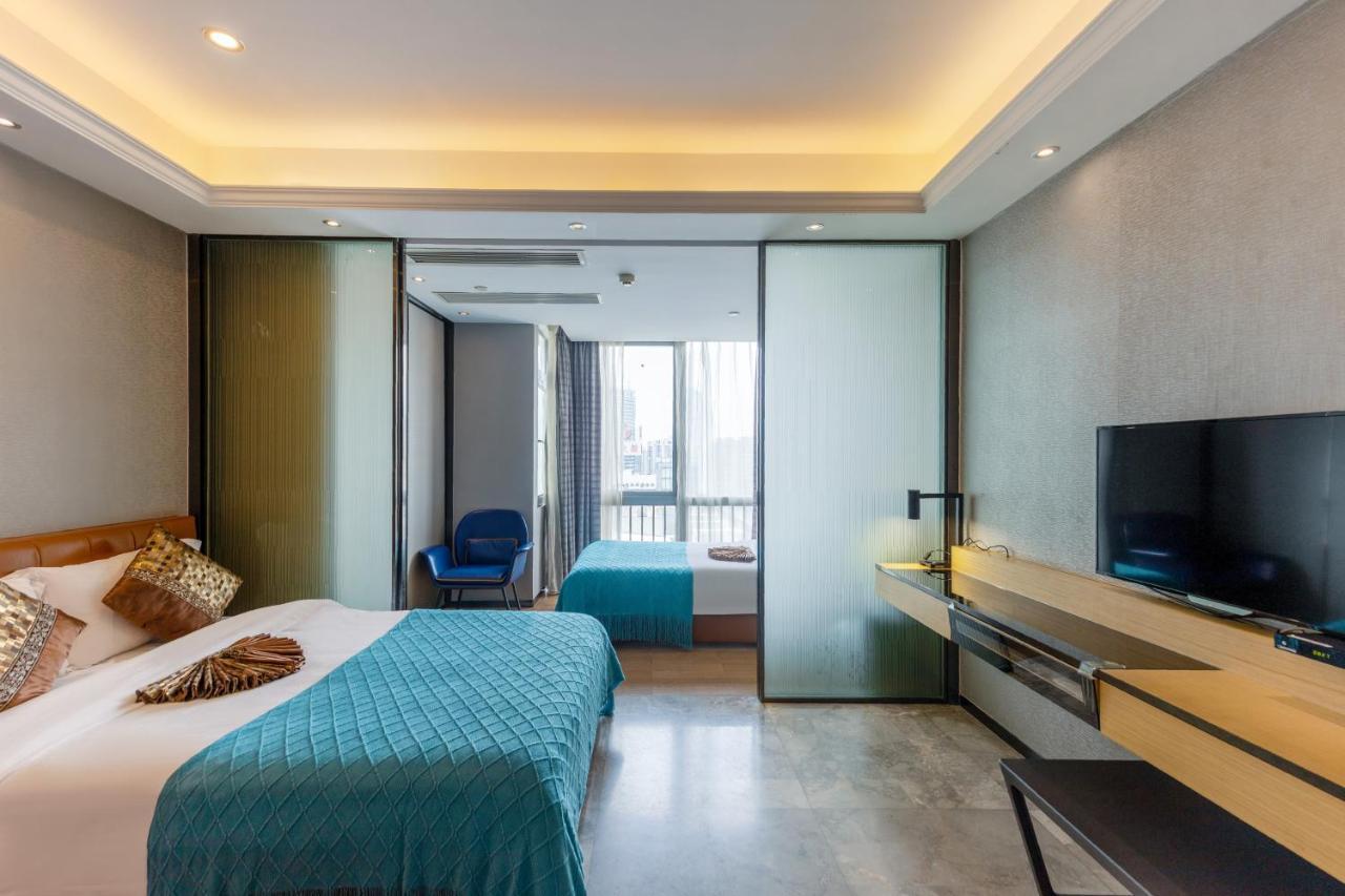 Yoyo Apartment Jiedeng Metropolis Branch, Beijing Road Guangzhou Eksteriør bilde