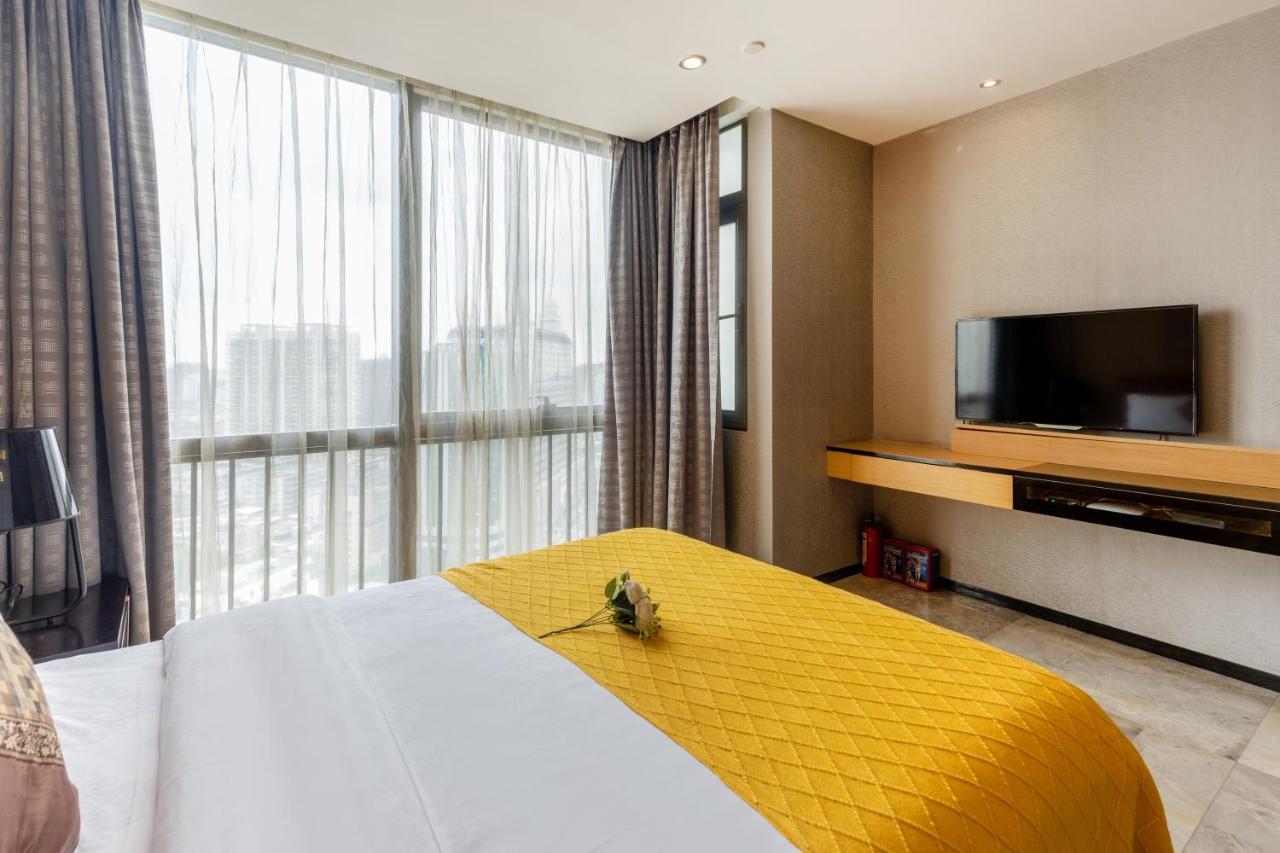 Yoyo Apartment Jiedeng Metropolis Branch, Beijing Road Guangzhou Eksteriør bilde