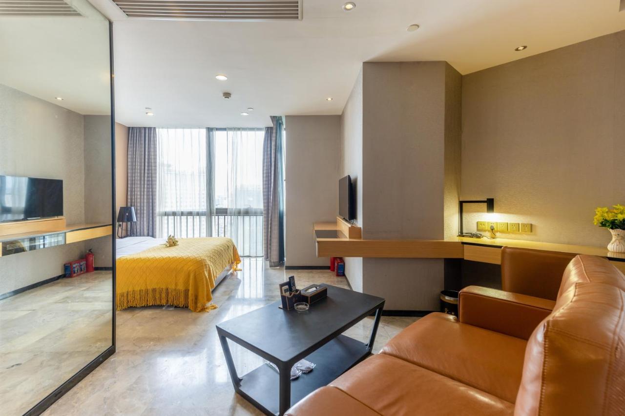 Yoyo Apartment Jiedeng Metropolis Branch, Beijing Road Guangzhou Eksteriør bilde