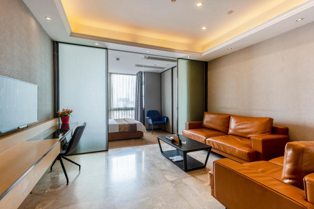Yoyo Apartment Jiedeng Metropolis Branch, Beijing Road Guangzhou Eksteriør bilde